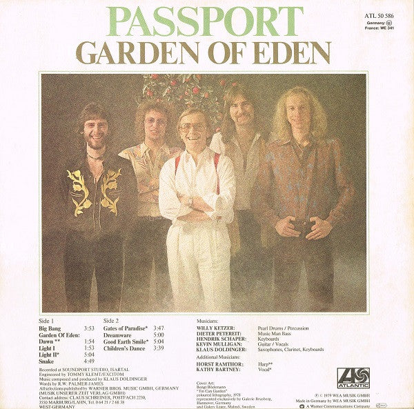 Passport – Garden Of Eden