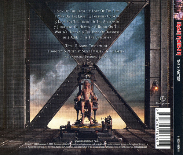 Iron Maiden – The X Factor, Digipak