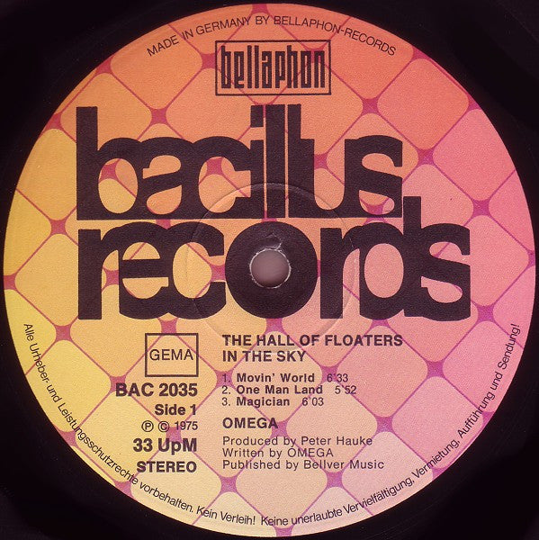 Omega  – The Hall Of Floaters In The Sky