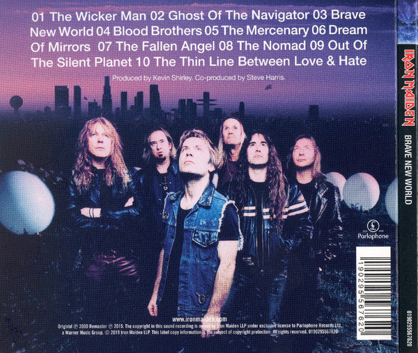 Iron Maiden – Brave New World, Digipak