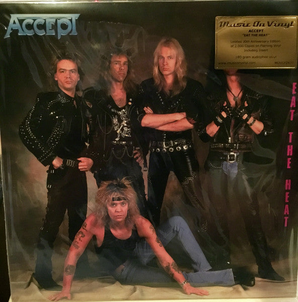 Accept ‎– Eat The Heat    , Limited Edition, Numbered   MOV 001657 / 2000