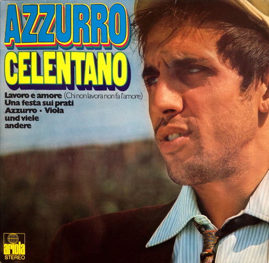 Adriano Celentano – Azzurro    ,  2LP , Gatefold