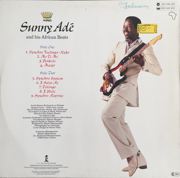 King Sunny Adé And His African Beats* – Synchro System