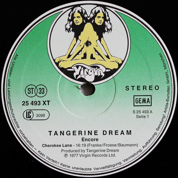 Tangerine Dream – Encore   ,  2 LP , Gatefold