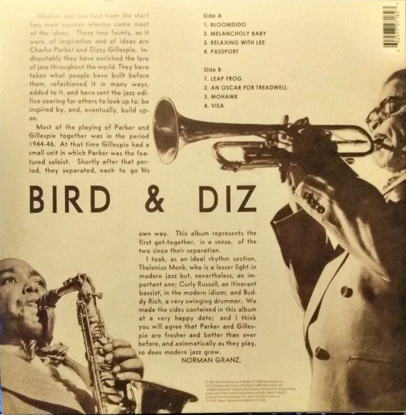 Charlie Parker And Dizzy Gillespie – Bird And Diz