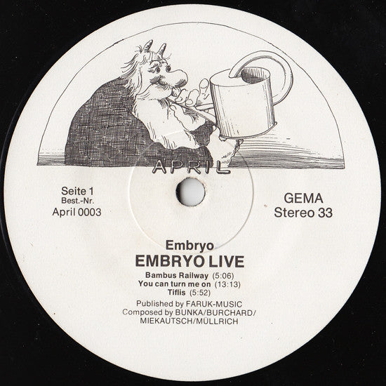 Embryo  – Live