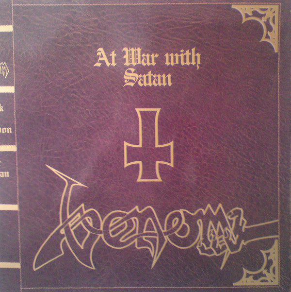 Venom  ‎– At War With Satan    ,  Gatefold