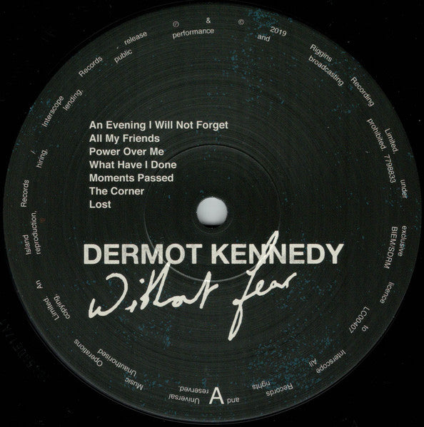 Dermot Kennedy – Without Fear , Gatefold