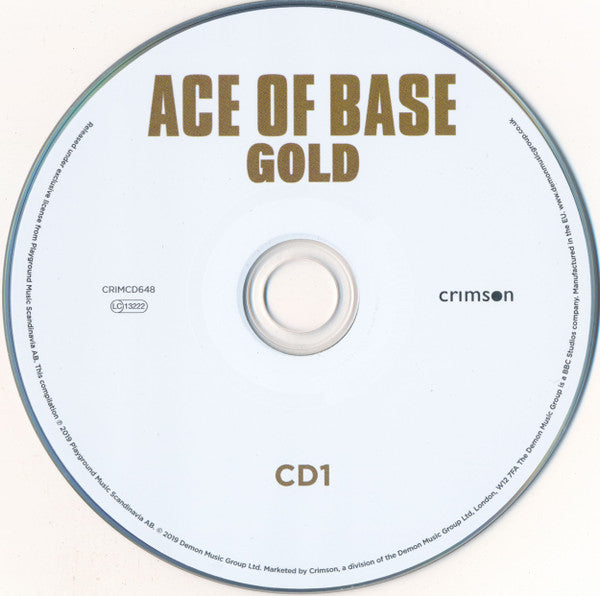 Ace Of Base – Gold    ,  3CD , digipack