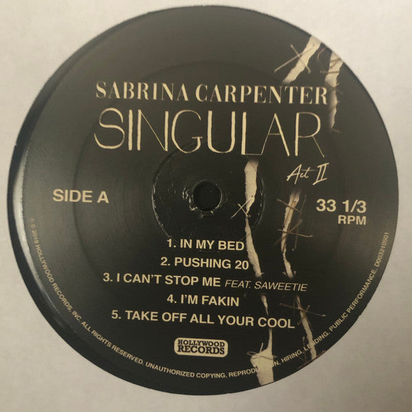 Sabrina Carpenter – Singular Act II