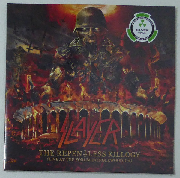 Slayer – The Repentless Killogy (Live At The Forum In Inglewood, CA)  , 2LP , gatefold, Transparent orange vinyl