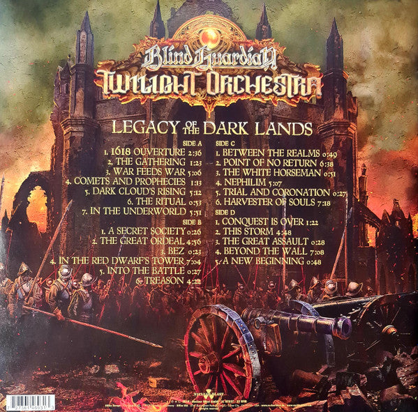 Blind Guardian Twilight Orchestra – Legacy Of The Dark Lands  ,  2LP , Gatefold