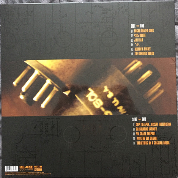 The Dillinger Escape Plan – Calculating Infinity  , special edition , orange black vinyl