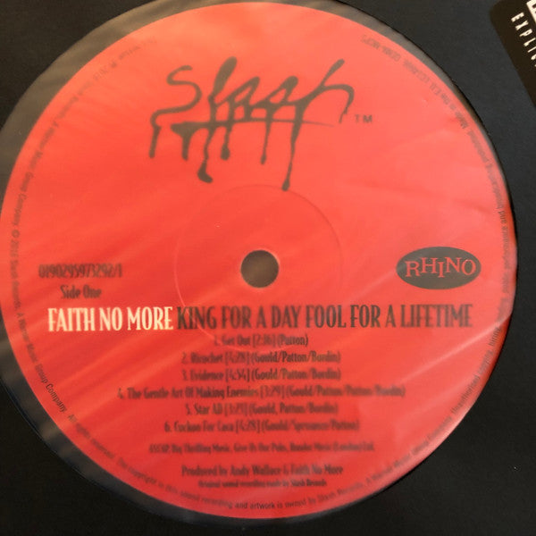 Faith No More – King For A Day Fool For A Lifetime  ,  2 LP , Gatefold , 180 gram