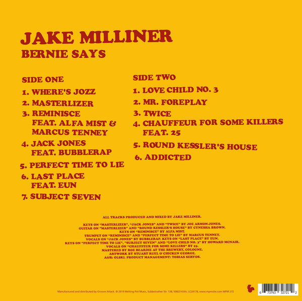 Jake Milliner – Bernie Says