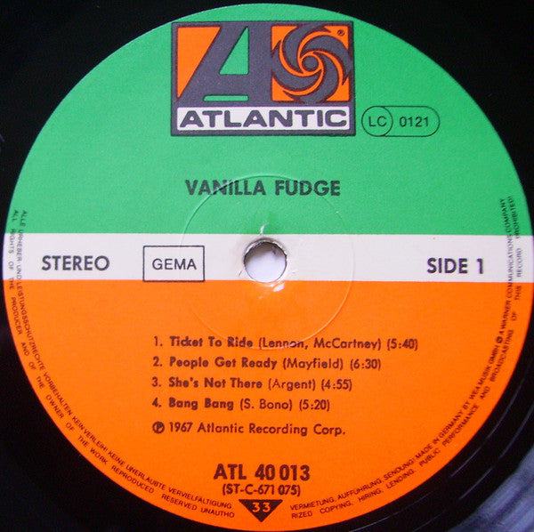 Vanilla Fudge – Vanilla Fudge