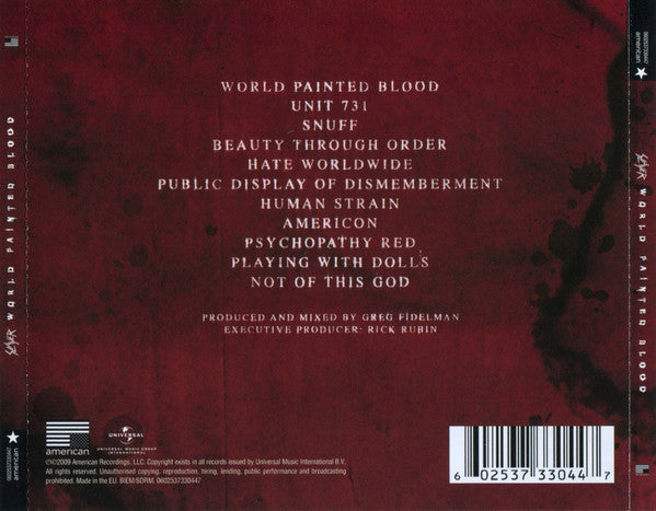 Slayer – World Painted Blood