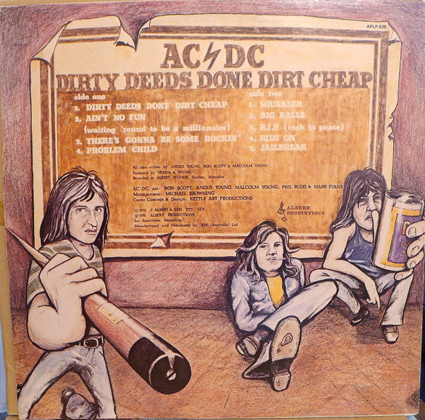 AC/DC – Dirty Deeds Done Dirt Cheap