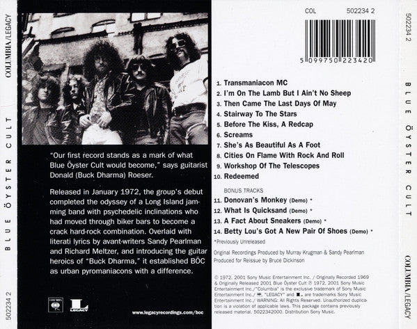 Blue Öyster Cult – Blue Öyster Cult