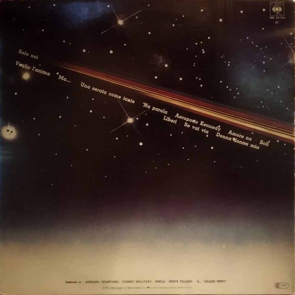 Toto Cutugno – Voglio L'Anima, Gatefold