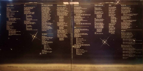 Toto Cutugno – Voglio L'Anima, Gatefold