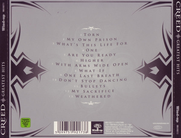 Creed – Greatest Hits, CD+ DVD