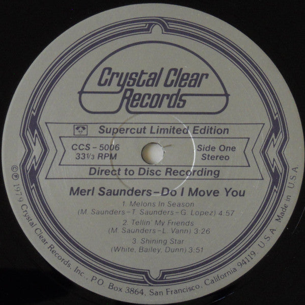 Merl Saunders – Do I Move You