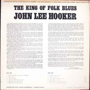 John Lee Hooker ‎– The King Of Folk Blues