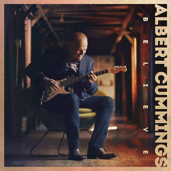 Albert Cummings – Believe  ,  Limited Edition, Blue Vinyl, 180 Gram