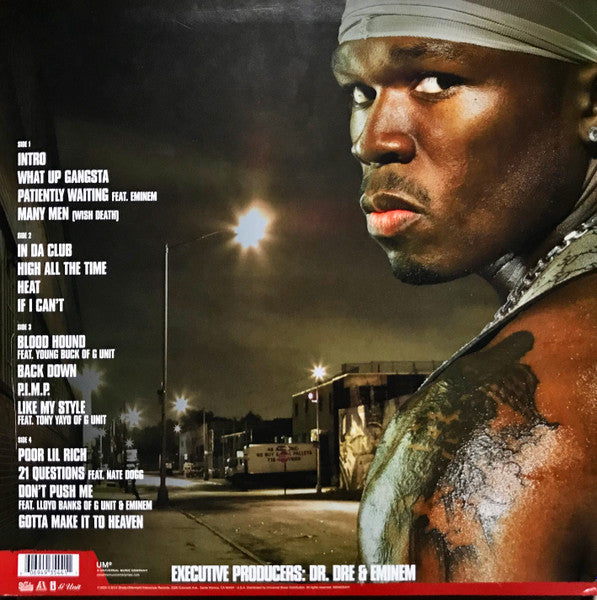 50 Cent – Get Rich Or Die Tryin'    ,  2LP