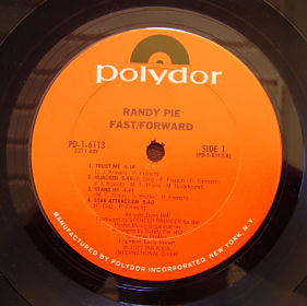 Randy Pie – Fast/Forward