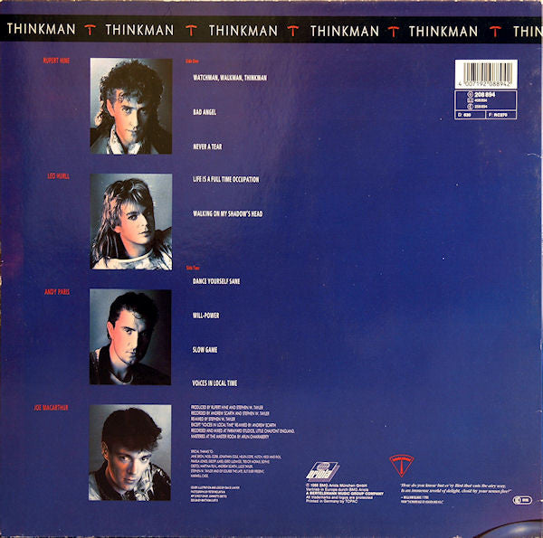 Thinkman – Life Is A Full Time Occupation