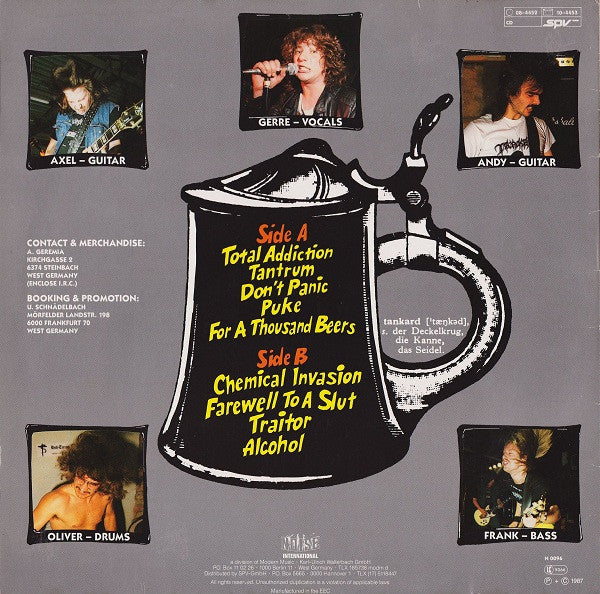 Tankard ‎– Chemical Invasion