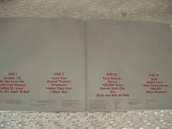 Kiss ‎– Double Platinum    2LP , Gatefold