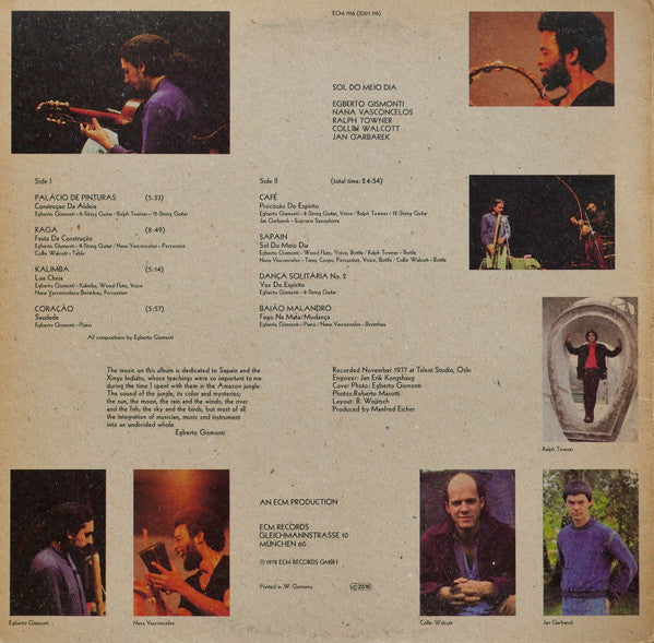 Egberto Gismonti – Sol Do Meio Dia    ,  ECM