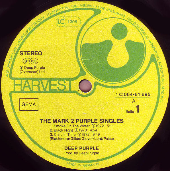 Deep Purple – The Mark 2 Purple Singles