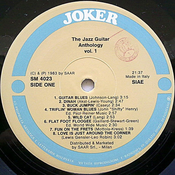 The Jazz Guitar    ,  6LP , BOX