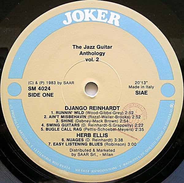 The Jazz Guitar    ,  6LP , BOX