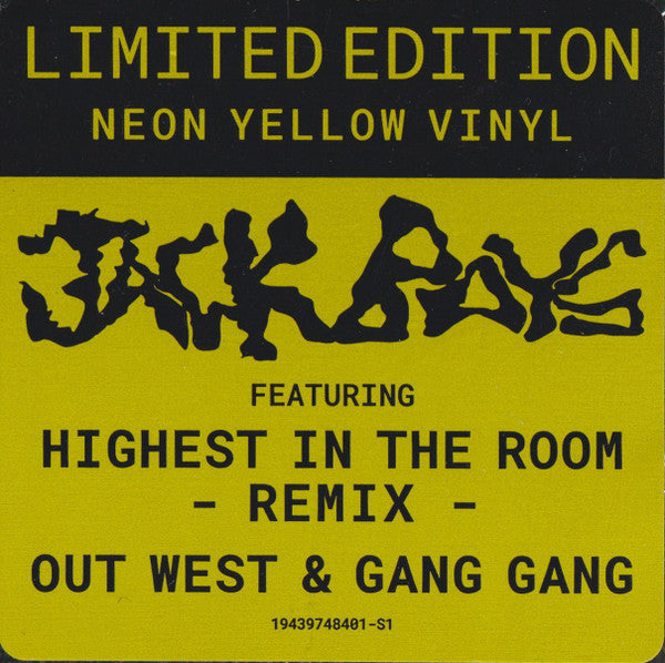 Jackboys – Jackboys , Limited Edition, Yellow (Neon)