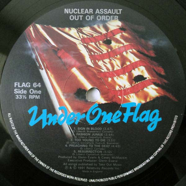 Nuclear Assault ‎– Out Of Order