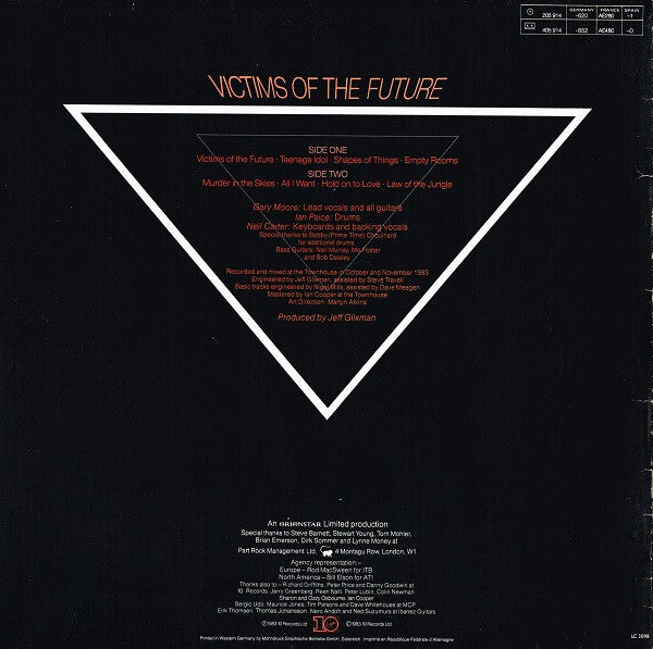 Gary Moore – Victims Of The Future