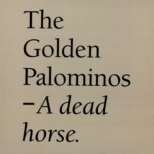 The Golden Palominos – A Dead Horse, 1st Press US