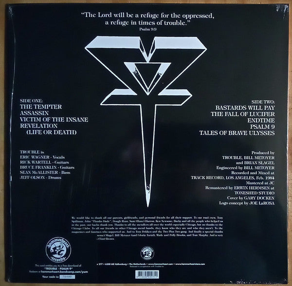 Trouble  – Psalm 9