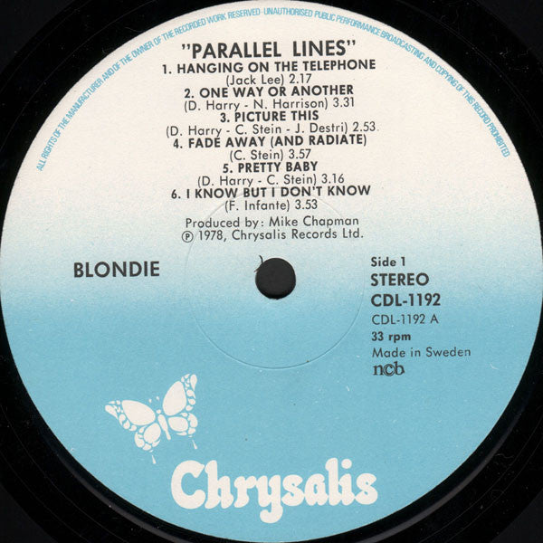 Blondie – Parallel Lines
