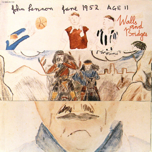 John Lennon ‎– Walls And Bridges  ,   gatefol .