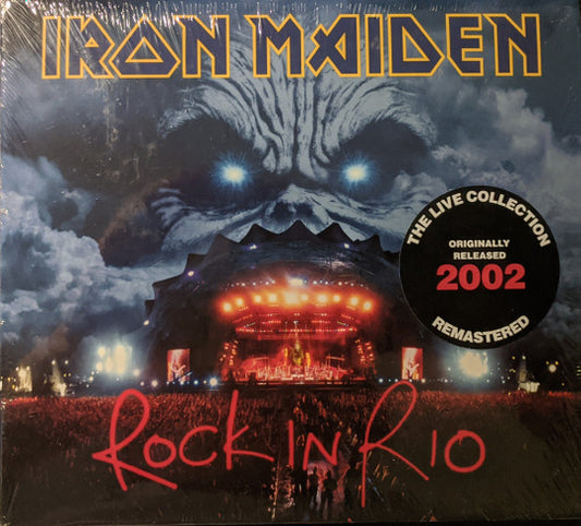 Iron Maiden – Rock In Rio, 2xCD, Digipak