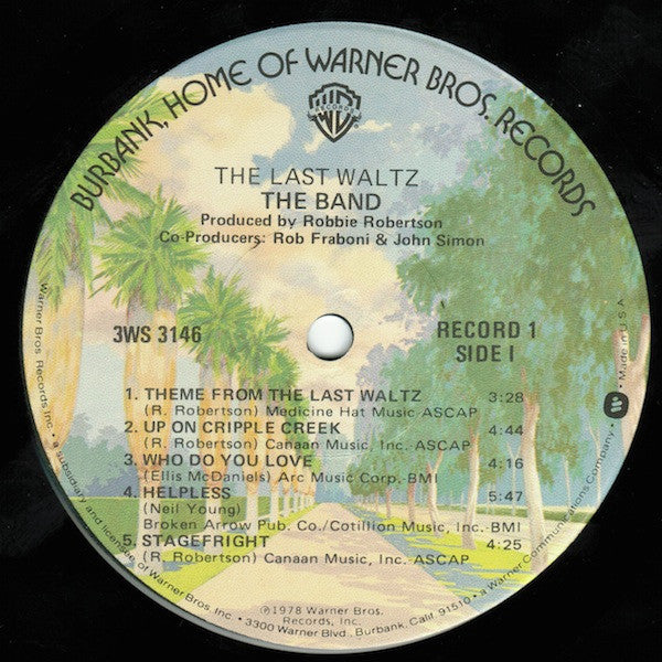 The Band – The Last Waltz   ,  3 LP