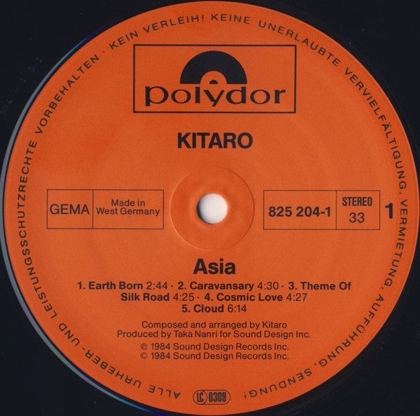 Kitaro – Live In Asia