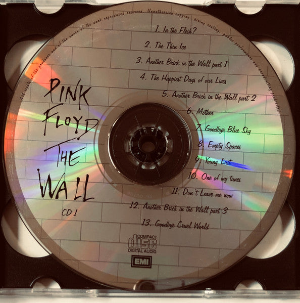 Pink Floyd – The Wall  ,  2 CD + booklet