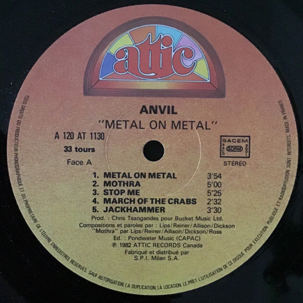 Anvil – Metal On Metal